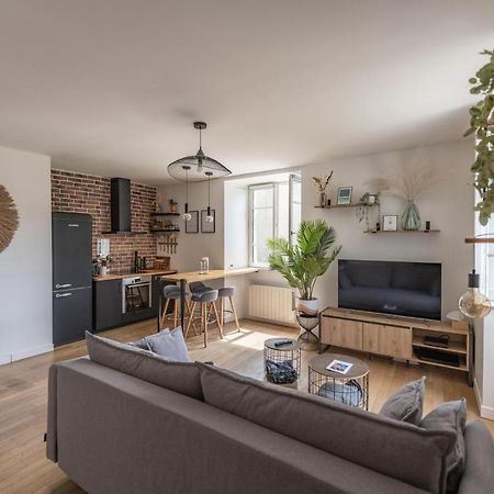Appartement T2 - Vue Imprenable Sur La Cathedrale Quimper Kültér fotó