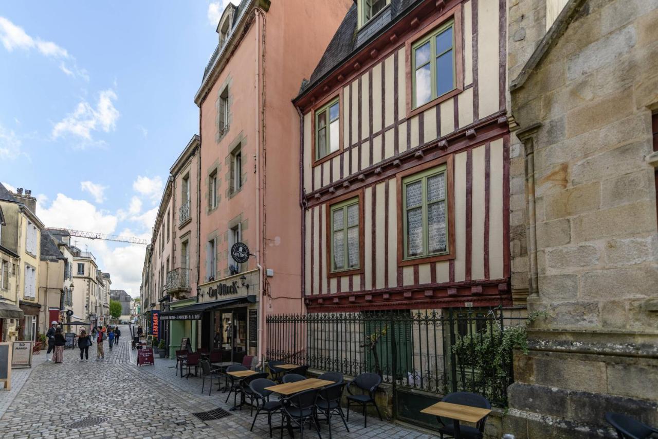 Appartement T2 - Vue Imprenable Sur La Cathedrale Quimper Kültér fotó