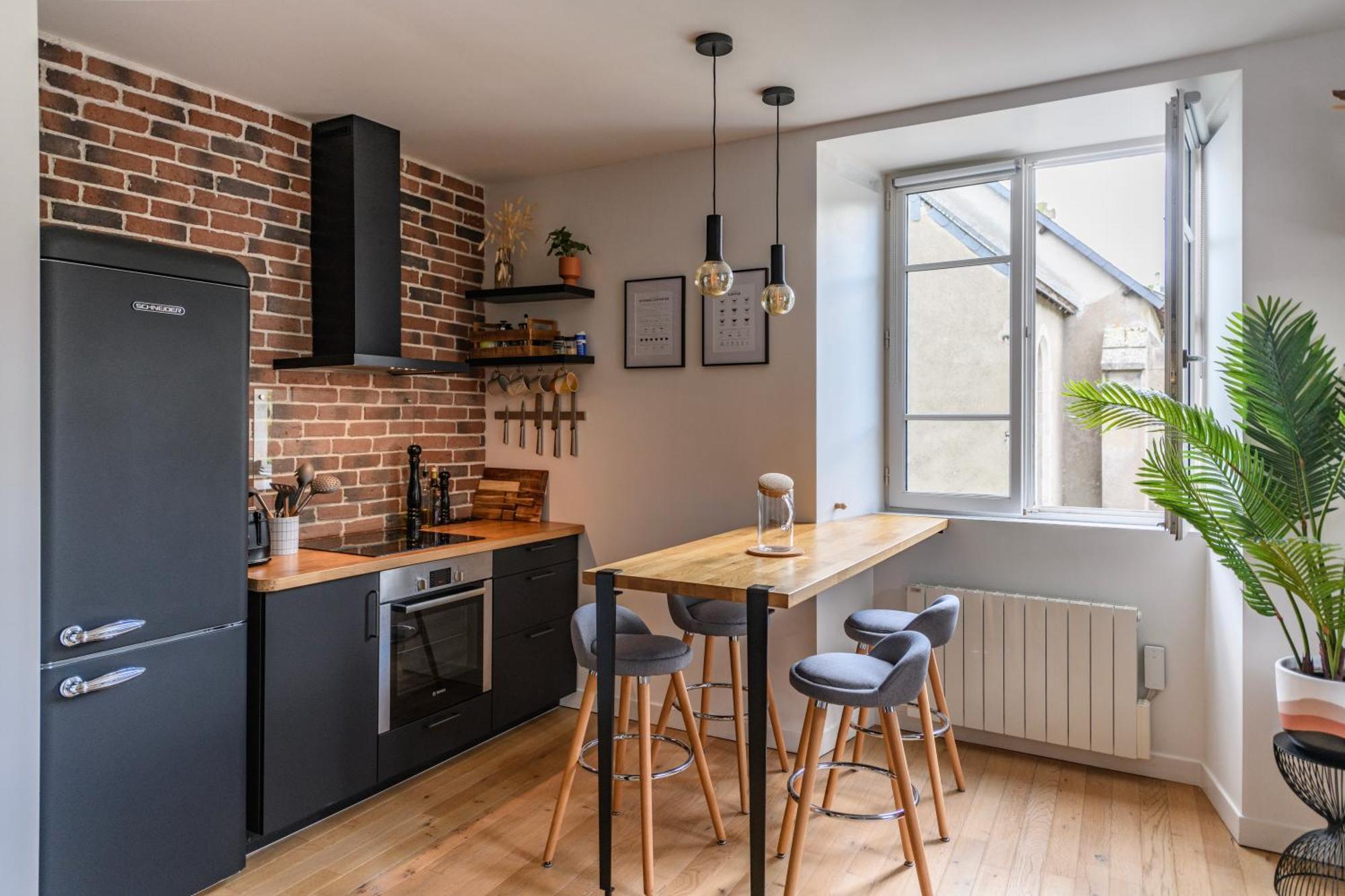 Appartement T2 - Vue Imprenable Sur La Cathedrale Quimper Kültér fotó